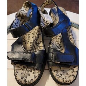 Women's Golfstream Black Golf  Sandals Womens Size 9 Adjustable Straps Comfort